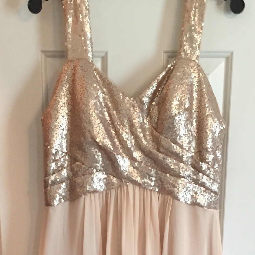 Sequin/Chiffon Dress
